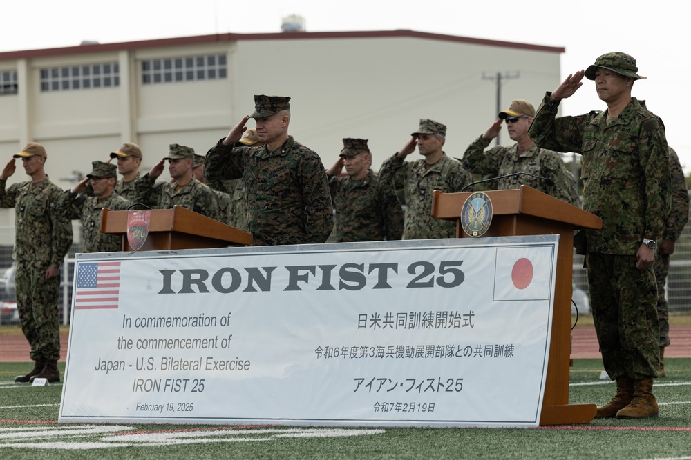 31st MEU | Iron Fist 25 Opening Ceremony