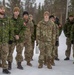 10th Mountain Division and Canadian soldiers participate in drivers training during Arctic Forge 25