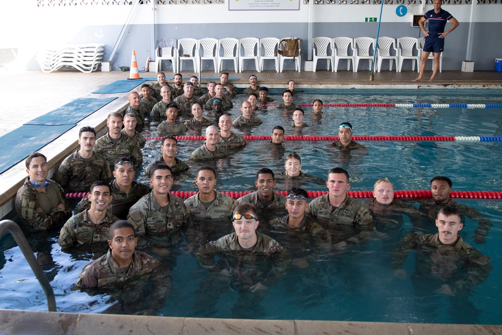 French Desert Commando Course Tryouts