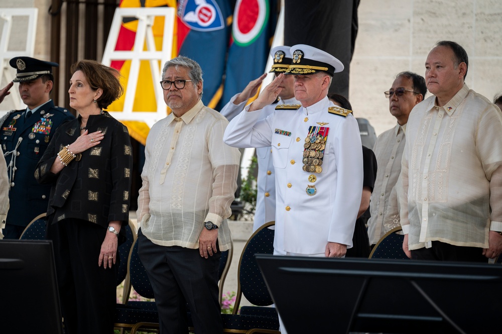 USINDOPACOM Commander Commemorates 80th Anniversary of the Liberation of Manila