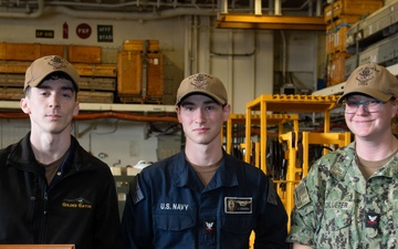 Boxer Sailors announce Sailor of the Quarter