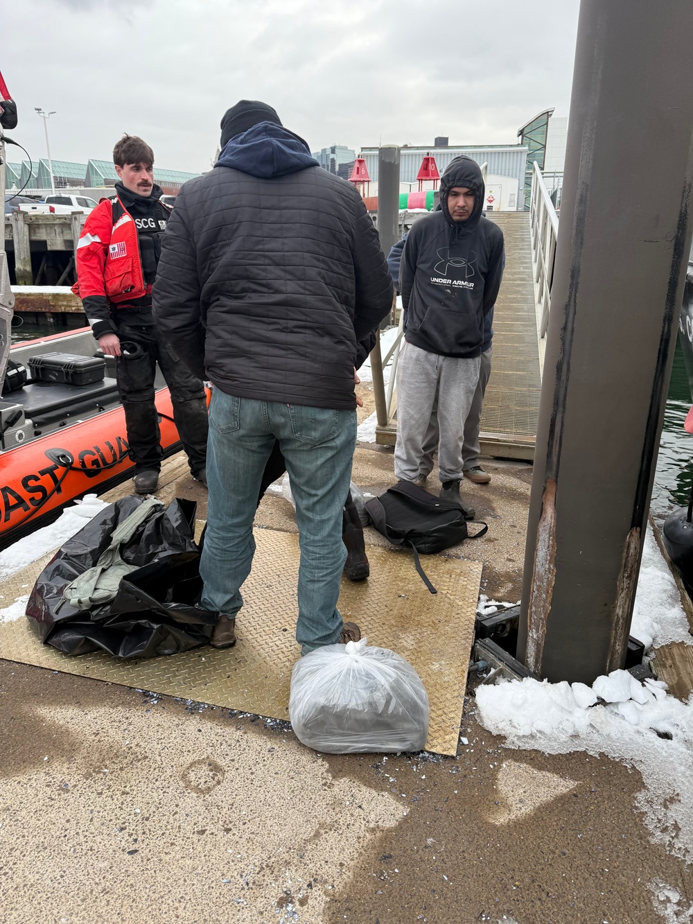 U.S. COAST GUARD DETAINS TWO ALIENS AFTER ROUTINE VESSEL INSPECTION