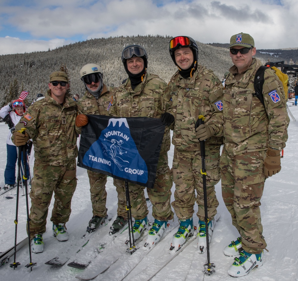 10th Mountain Division and Descendants Participate in Ski Cooper Serpentine Ski