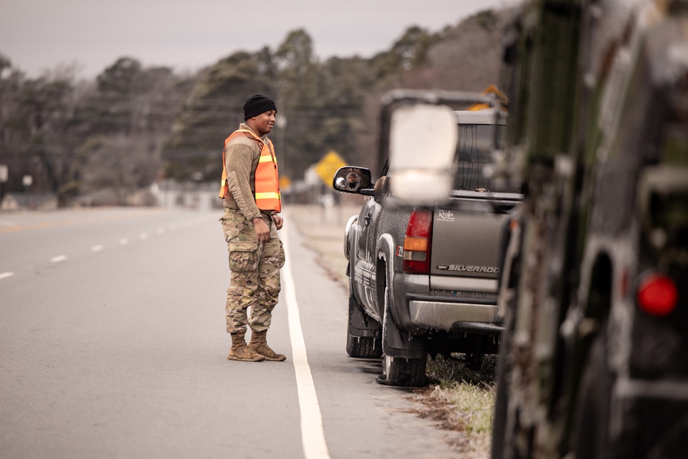 NCNG responds to Winter Storm Kingston; Always Ready