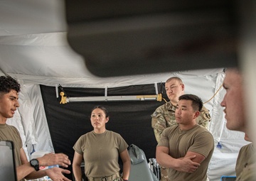 36th Medical Company Area Support provides care at Operation Southern Guard