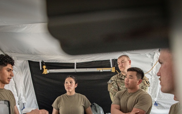 36th Medical Company Area Support provides care at Operation Southern Guard