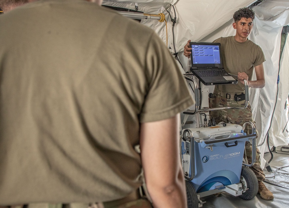 36th Medical Company Area Support provides care at Operation Southern Guard