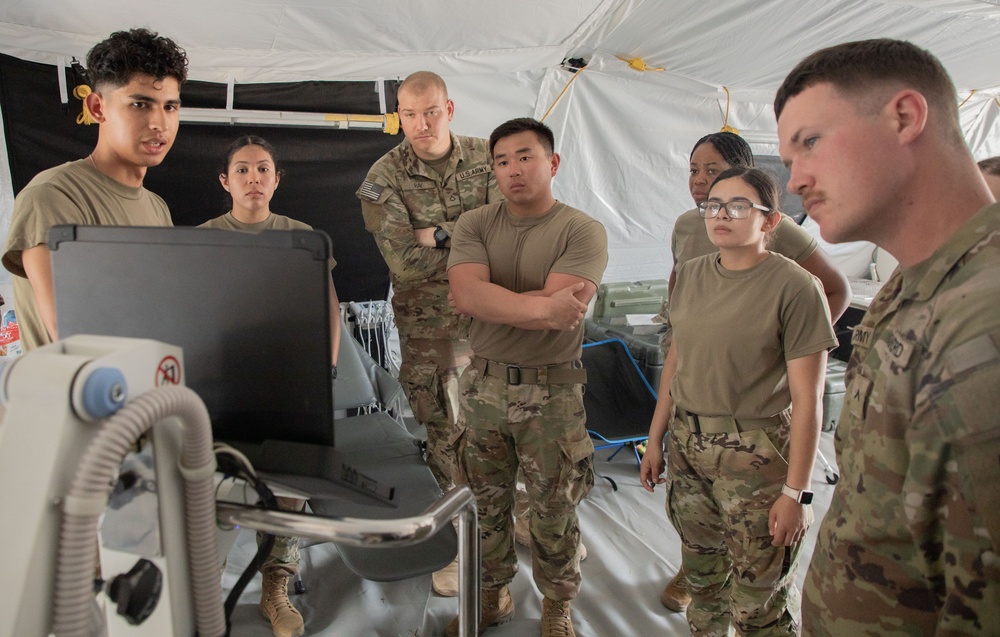 36th Medical Company Area Support provides care at Operation Southern Guard