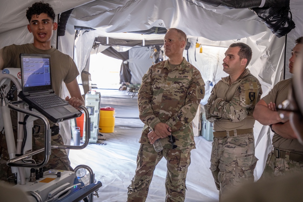 36th Medical Company Area Support provides care at Operation Southern Guard