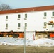 Relocation of World War II-era barracks at Fort McCoy