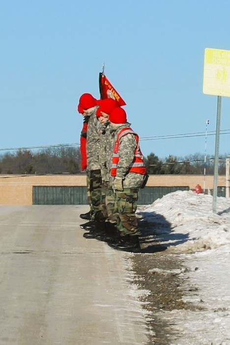 Wisconsin Challenge Academy students hold training at Fort McCoy