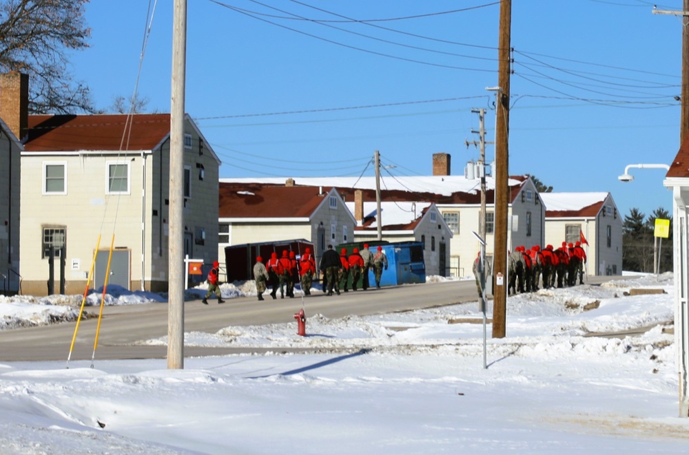 Wisconsin Challenge Academy students hold training at Fort McCoy