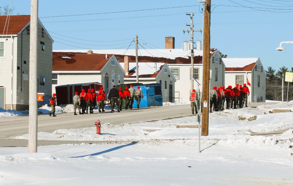 Wisconsin Challenge Academy students hold training at Fort McCoy