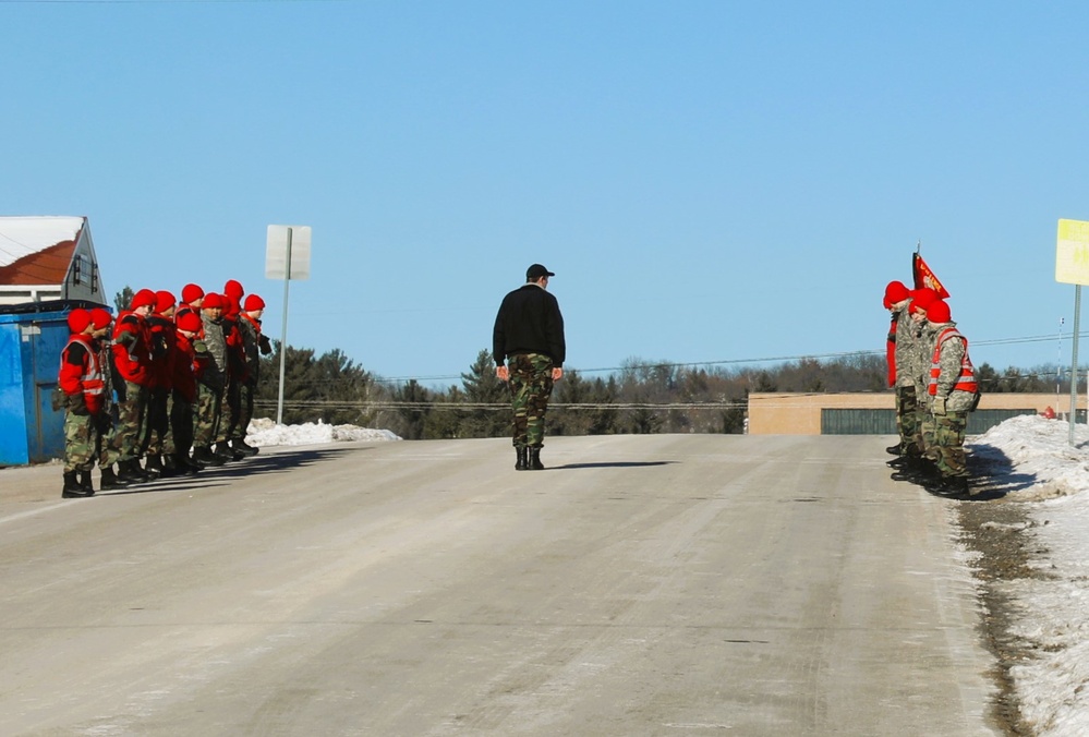 Wisconsin Challenge Academy students hold training at Fort McCoy