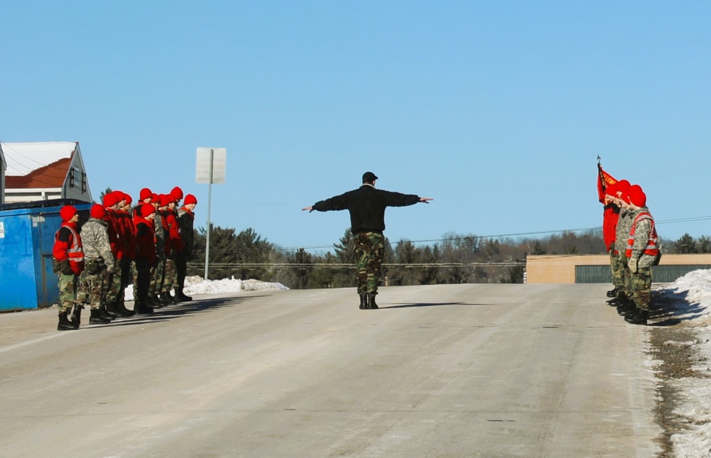 Wisconsin Challenge Academy students hold training at Fort McCoy