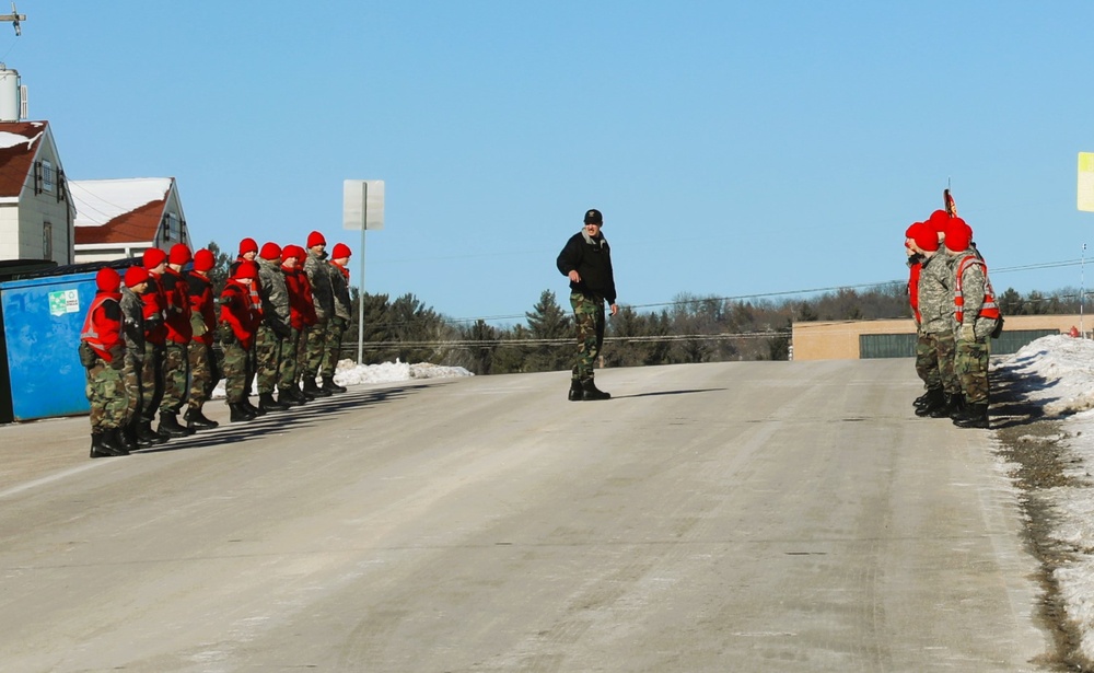 Wisconsin Challenge Academy students hold training at Fort McCoy