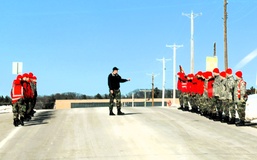 Wisconsin Challenge Academy students hold training at Fort McCoy