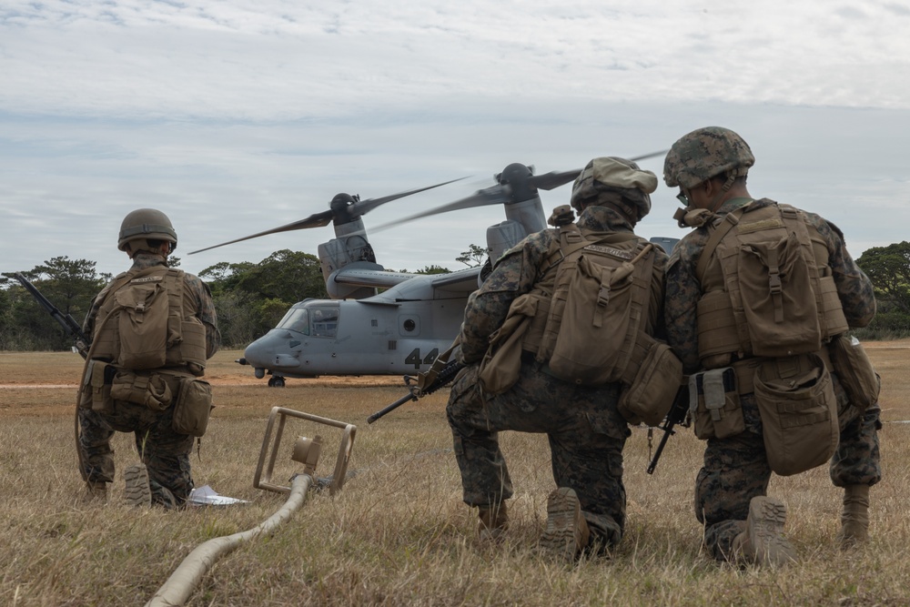 31st MEU | VMM-262 (Rein.) conducts Forward Arming and Refueling Point exercise