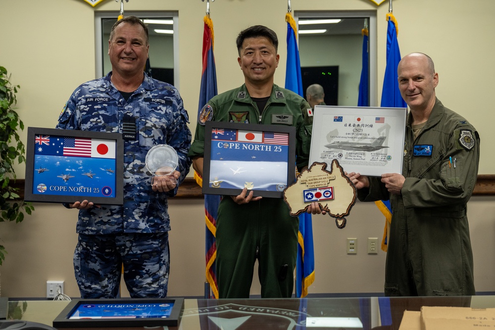 US, Japan, Australian forces come together for CN25 ENDEX