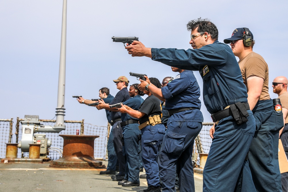 CTF153 and USS Stout ‘Ready Together’ for Red Sea Maritime Security