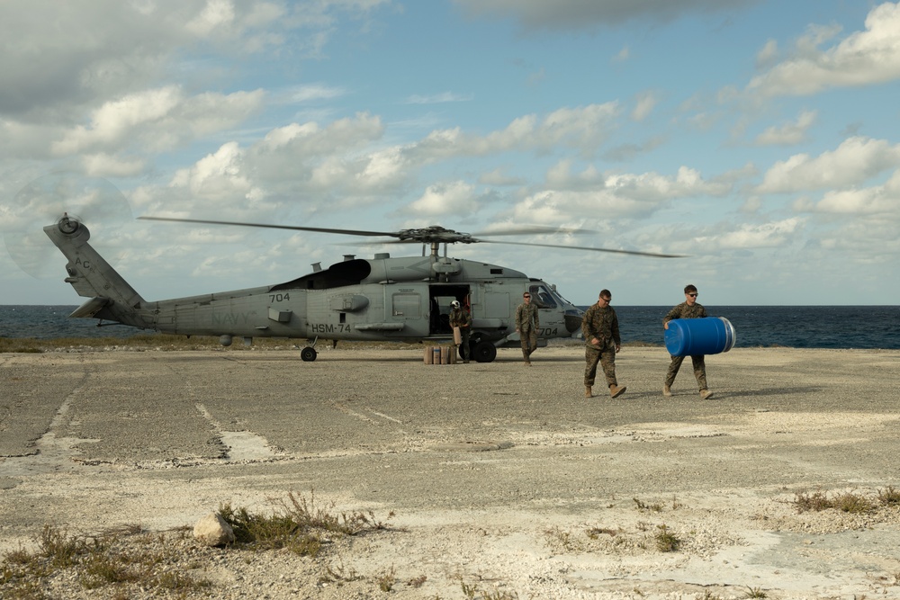 U.S. Marines with 2nd MAW conduct Distributed Aviation Operations