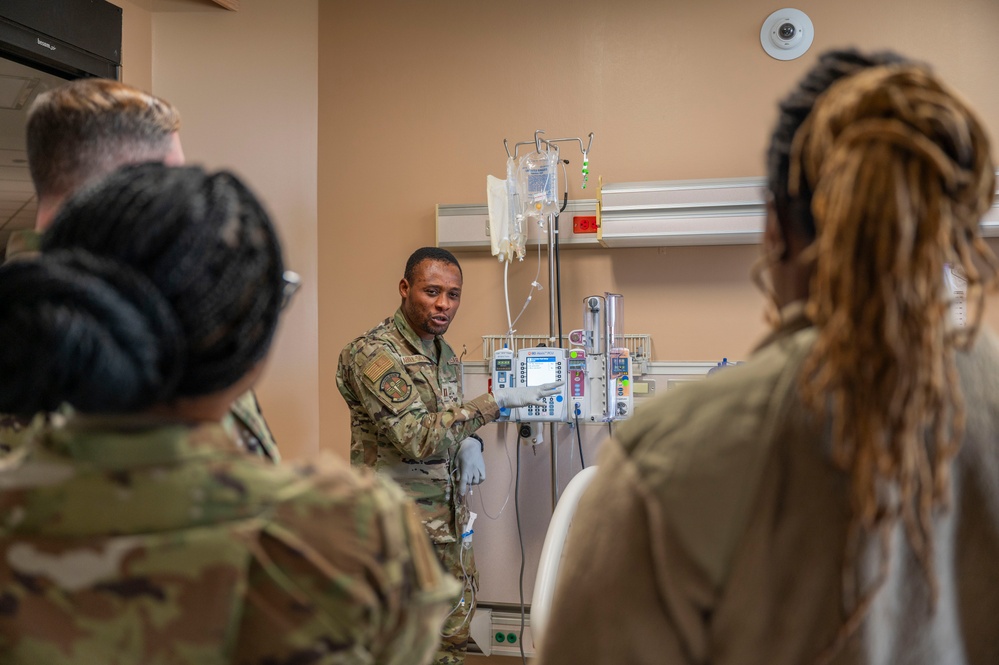 An innovative partnership:  307th Medical Squadron trains with civilian counterparts