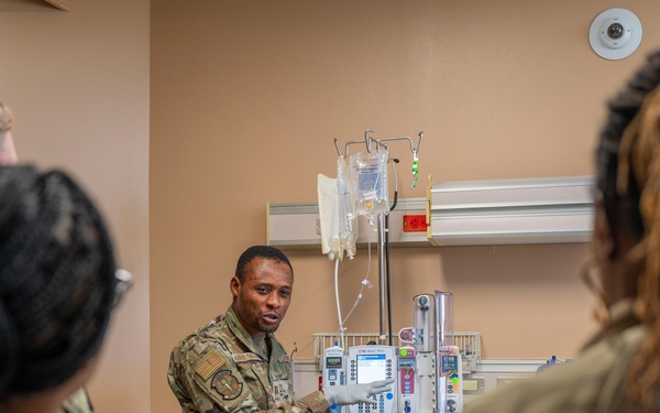 An innovative partnership:  307th Medical Squadron trains with civilian counterparts