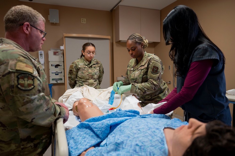 An innovative partnership:  307th Medical Squadron trains with civilian counterparts