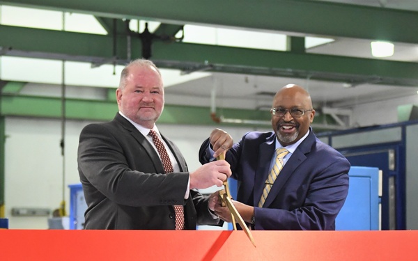 McAlester Army Ammunition Plant cuts ribbon on HAWK Missile Test Facility