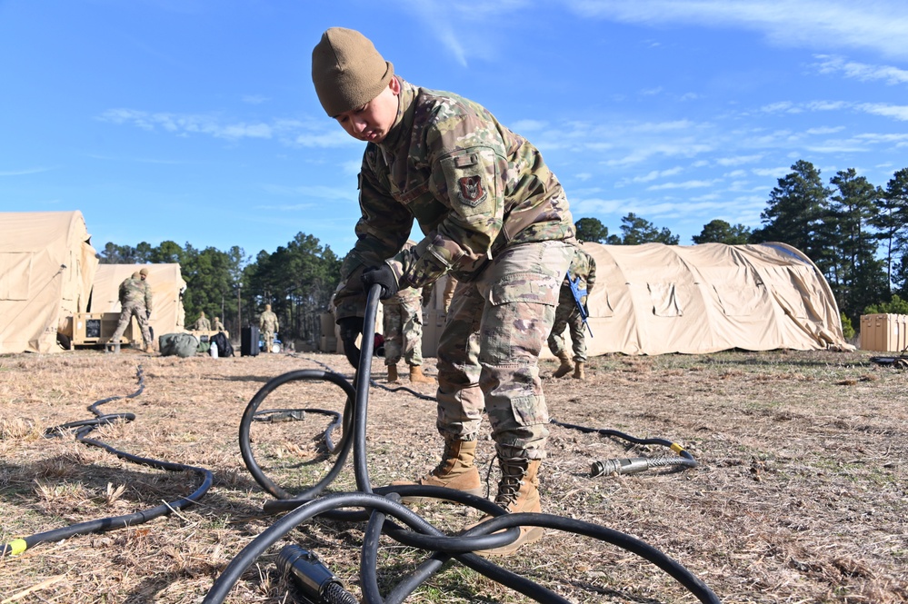 307th CES executes 28-hour Contingency Training Exercise