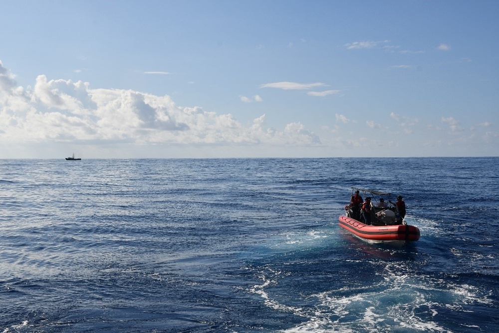 Coast Guard Cutter Joseph Gerczak returns home following 37-day law enforcement patrol in American Samoa
