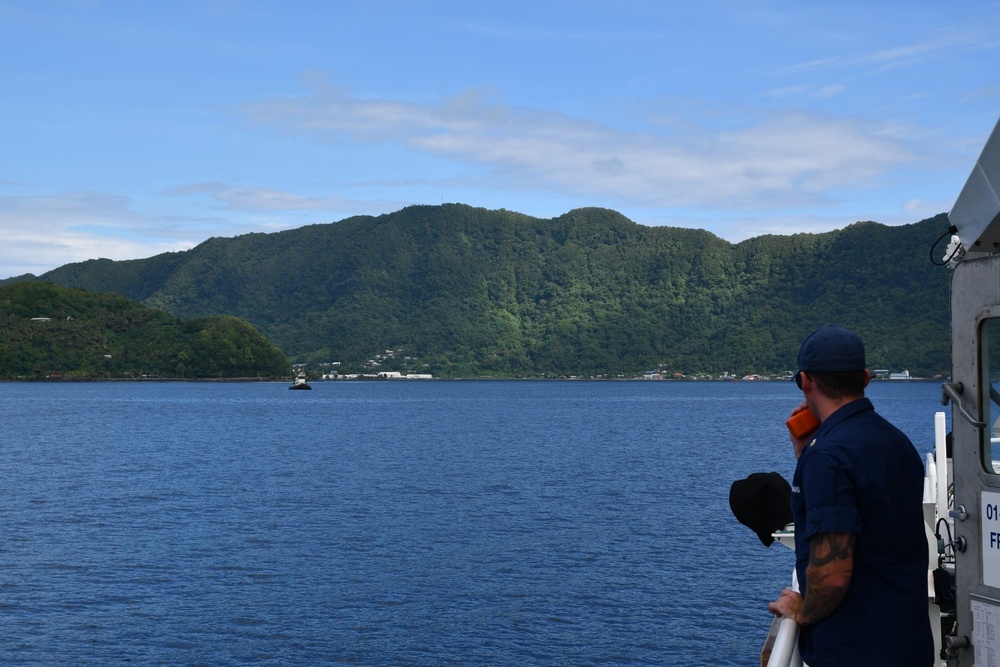 Coast Guard Cutter Joseph Gerczak returns home following 37-day law enforcement patrol in American Samoa