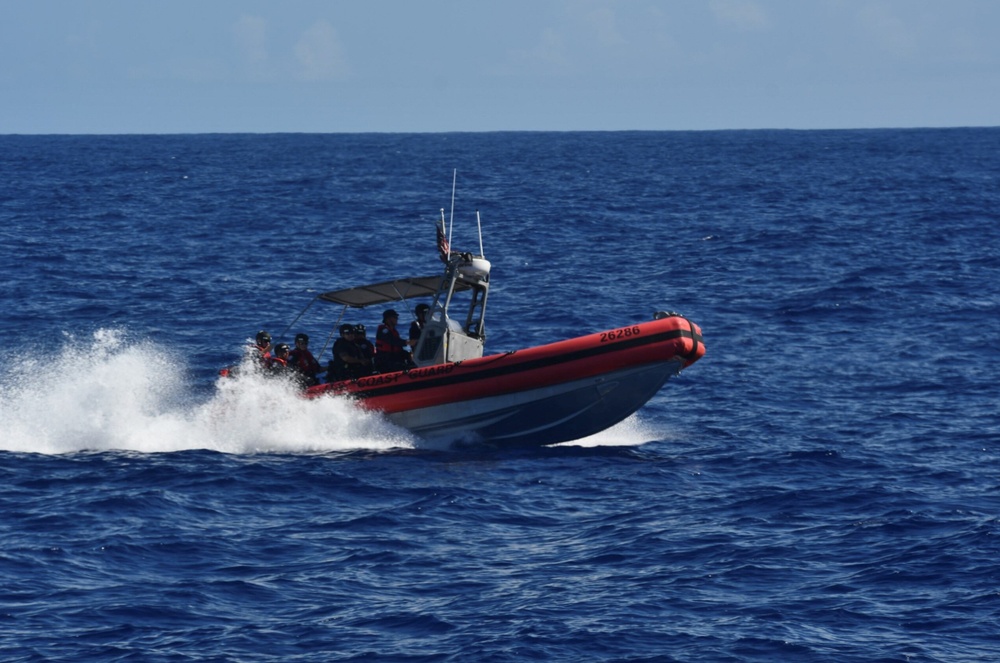 Coast Guard Cutter Joseph Gerczak returns home following 37-day law enforcement patrol in American Samoa