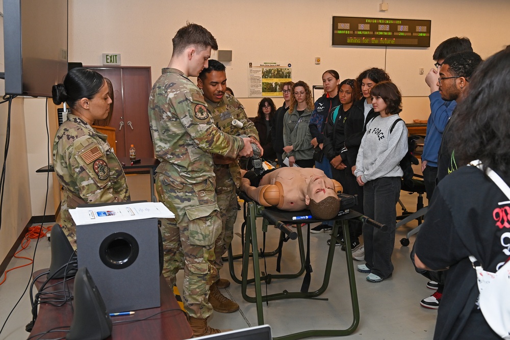 Air Force JROTC Experiences Hands-On Army Training at Torii Station