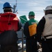 USS Iwo Jima Conducts Fueling At Sea Operations