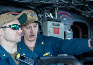 USS Iwo Jima Departs Naval Station Norfolk