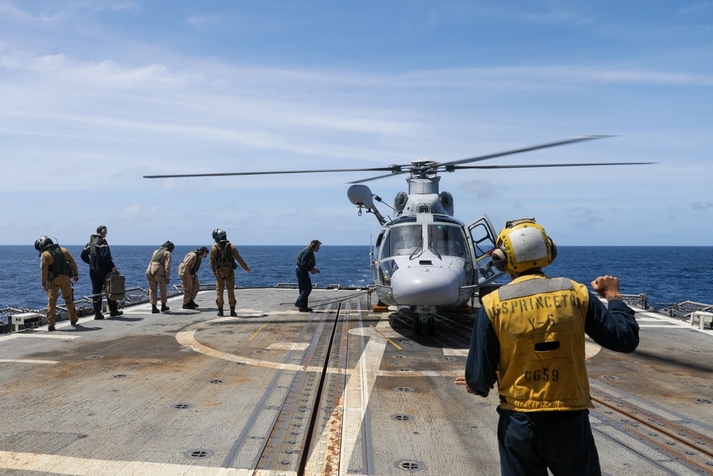 USS Princeton Participates in Pacific Steller 2025