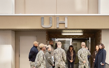 Mrs. Cheever Visits CFAY Unaccompanied Housing