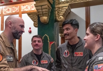 U.S. Navy Sailors participate in Mutilateral Naval Exercise Komodo 2025 presail brief