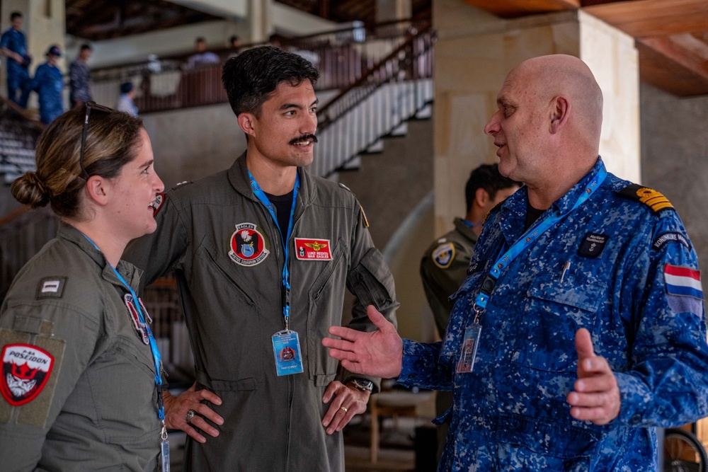 U.S. Navy Sailors attend Multilateral Naval Exercise Komodo 2025 forum on disaster response