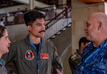 U.S. Navy Sailors attend Multilateral Naval Exercise Komodo 2025 forum on disaster response