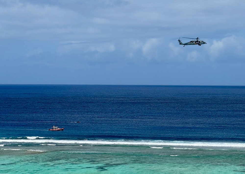 Search operations continue off Tumon Bay 