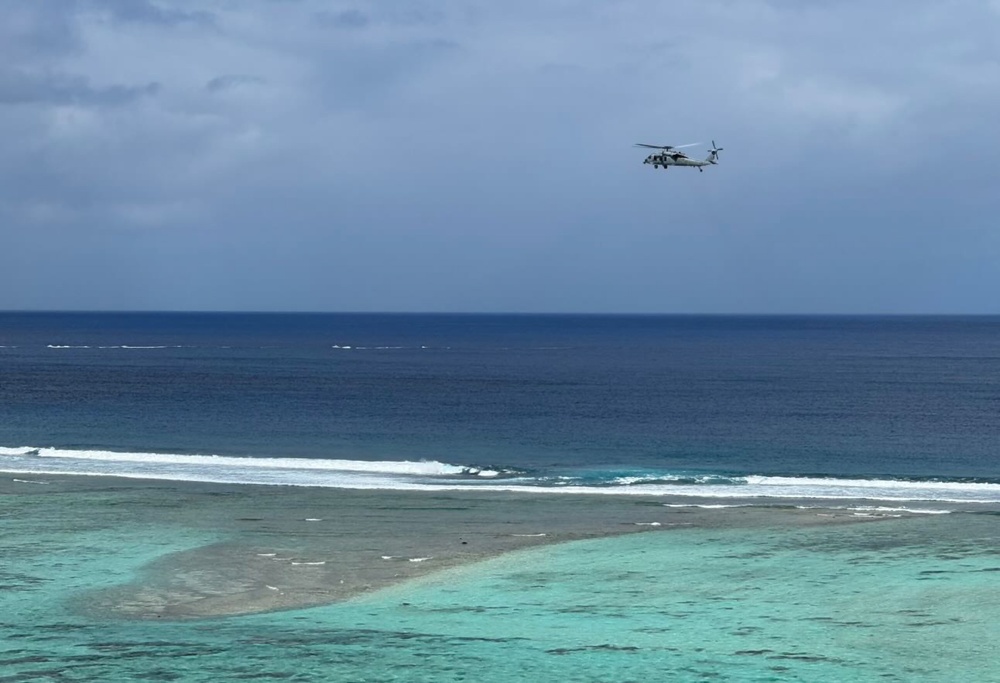 Search operations continue off Tumon Bay