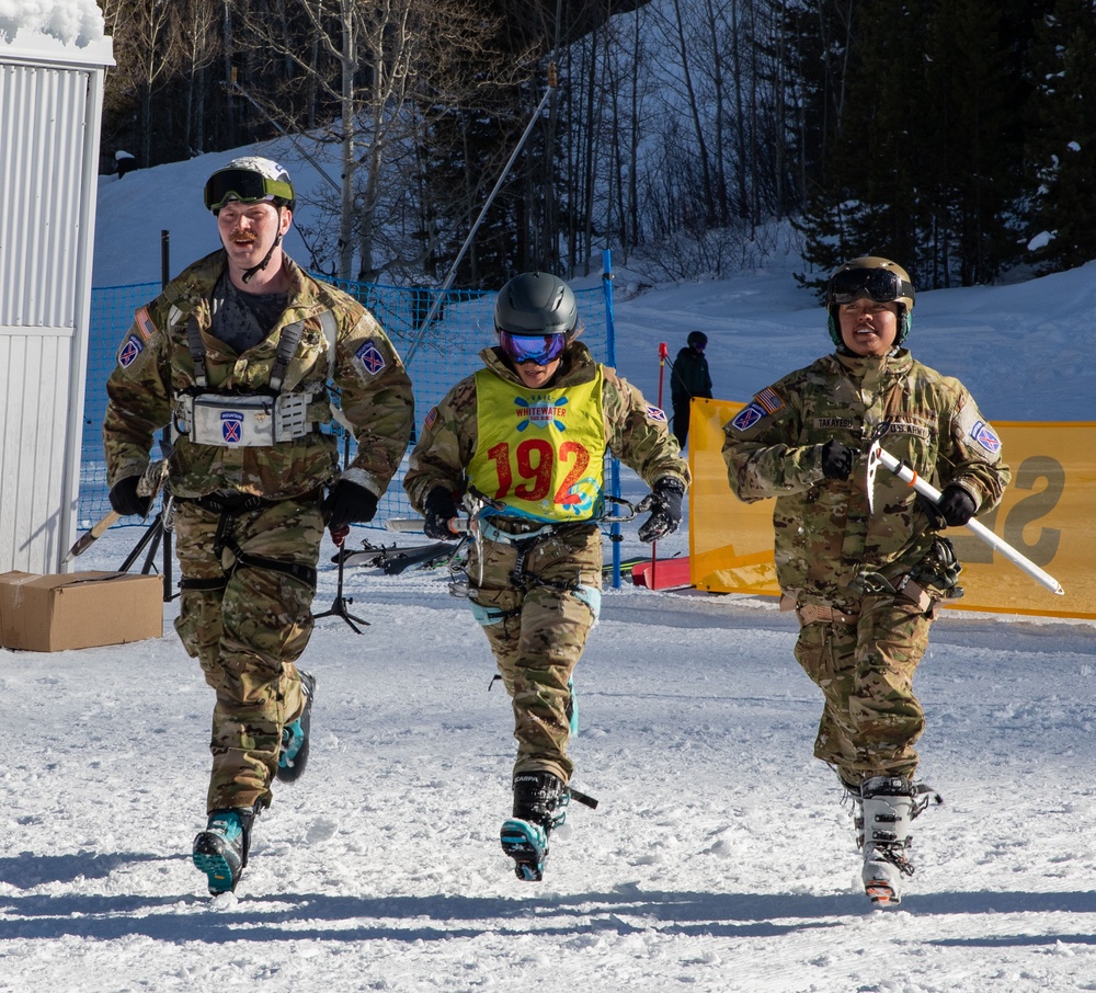 10th Mountain Division Competes in Sixth Annual Ski Trooper Cup at Colorado