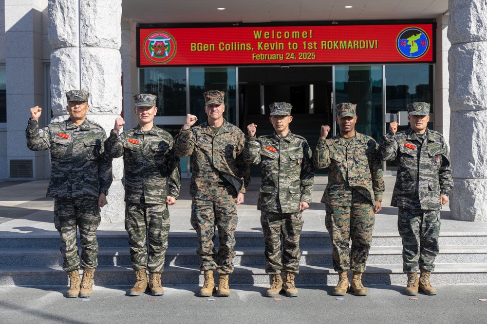 3rd MLG CG visits ROK 1st MarDiv, MLG During Bilateral Exercises