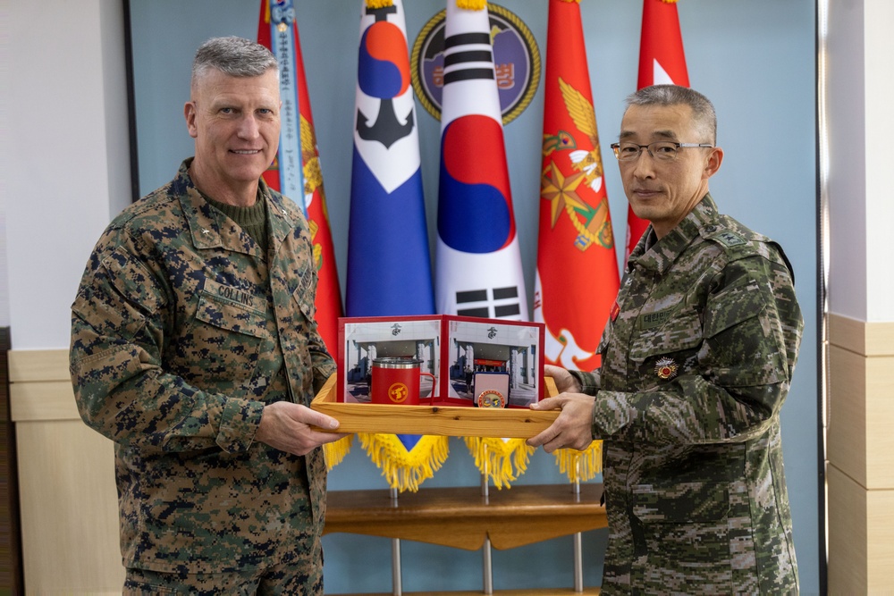 3rd MLG CG visits ROK 1st MarDiv, MLG During Bilateral Exercises