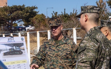 3rd MLG CG visits ROK 1st MarDiv, MLG During Bilateral Exercises