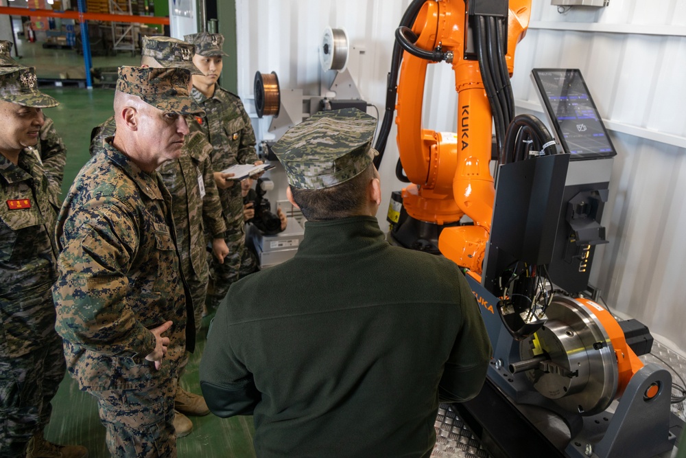 3rd MLG CG visits ROK 1st MarDiv, MLG During Bilateral Exercises