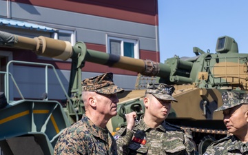 3rd MLG CG visits ROK 1st MarDiv, MLG During Bilateral Exercises