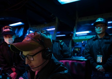 Japan Self-Defense Forces and U.S. participate in Fleet Synthetic Training-Joint 25-71 (Resilient Shield)